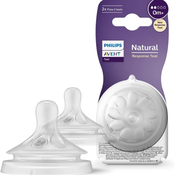 AVENT TETINE NATURAL 2PIECES 0M+ REF SCY962/02