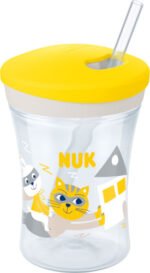 NUK ACTION CUP AVEC PAILLE 230 ML 12 M+