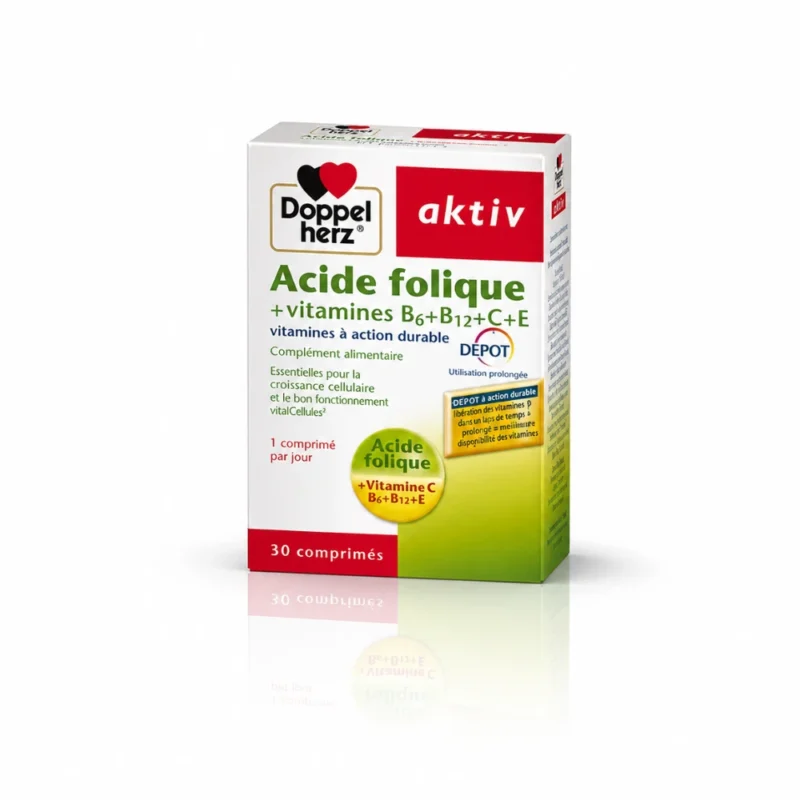 AKTIV ACIDE FOLIQUE VITAMINES B+C+E