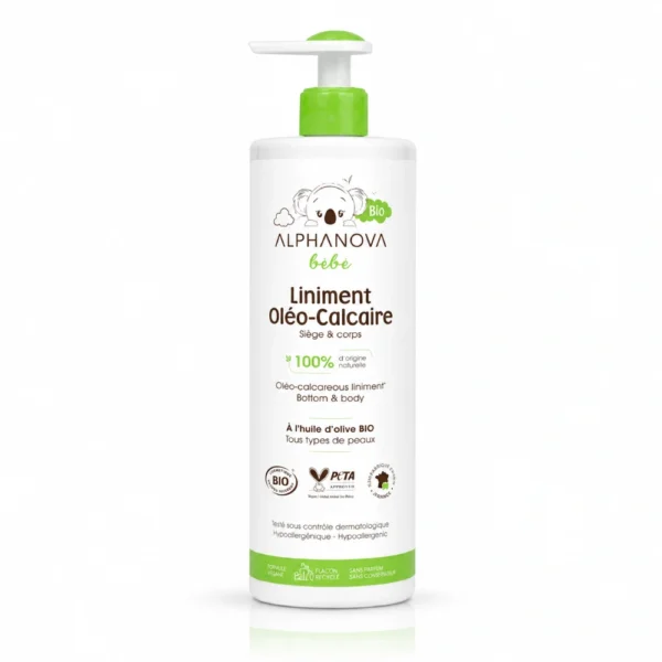 ALPHANOVA LINIMENT OLEO CALCAIRE BIO 400ML