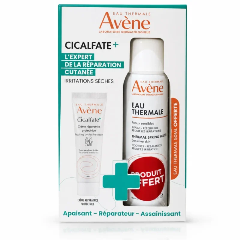 AVENE PACK SOS CICALFATE+ CREME40ML+EAU THERMALE 150ML OFFERT_Bpharma tunisie