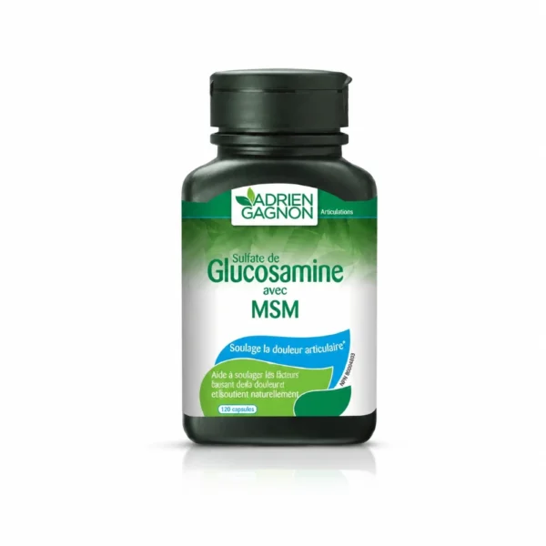 Adrien Gagnon Glucosamine MSM Confort Articulaire