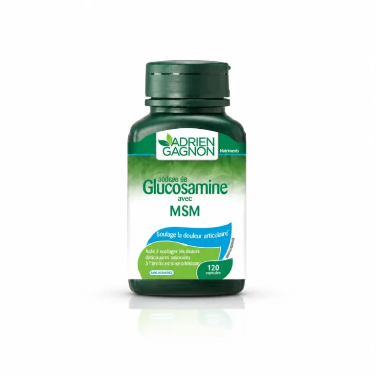 Adrien Gagnon Glucosamine MSM Confort Articulaire
