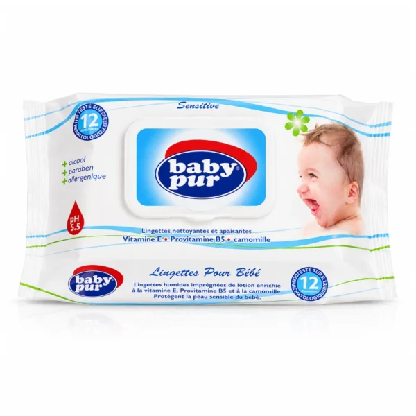 BABY PUR LINGETTES 72 PIÈCES
