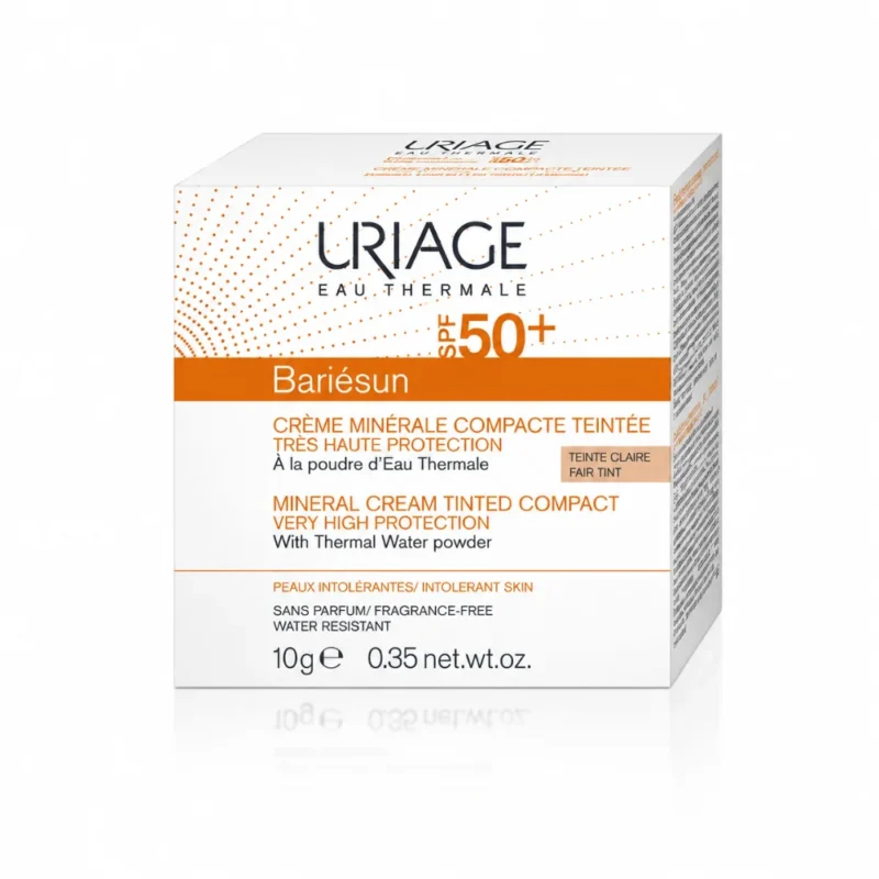 BARIESUN-Creme-Minerale-Compacte-Teintee-Claire-SPF50-1_Bpharma tunisie