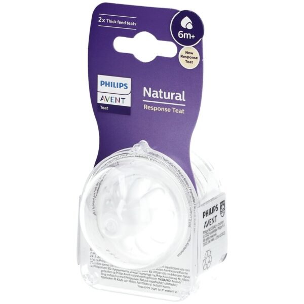 AVENT TETINE NATURAL 2PIECES 6M+ REF SCY965/02