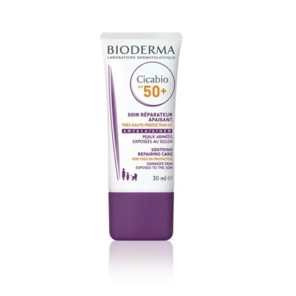 BIODERMA CICABIO SPF50+ SOIN REPARATEUR APAISANT 30ML