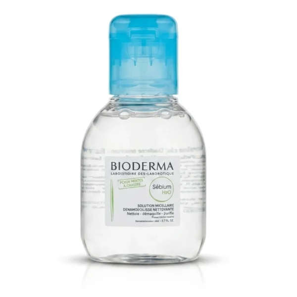 BIODERMA HYDRABIO H2O SOLUTION MICELLAIRE DEMAQUILLANTE HYDRATANTE PEAUX SENSIBLES 250ML