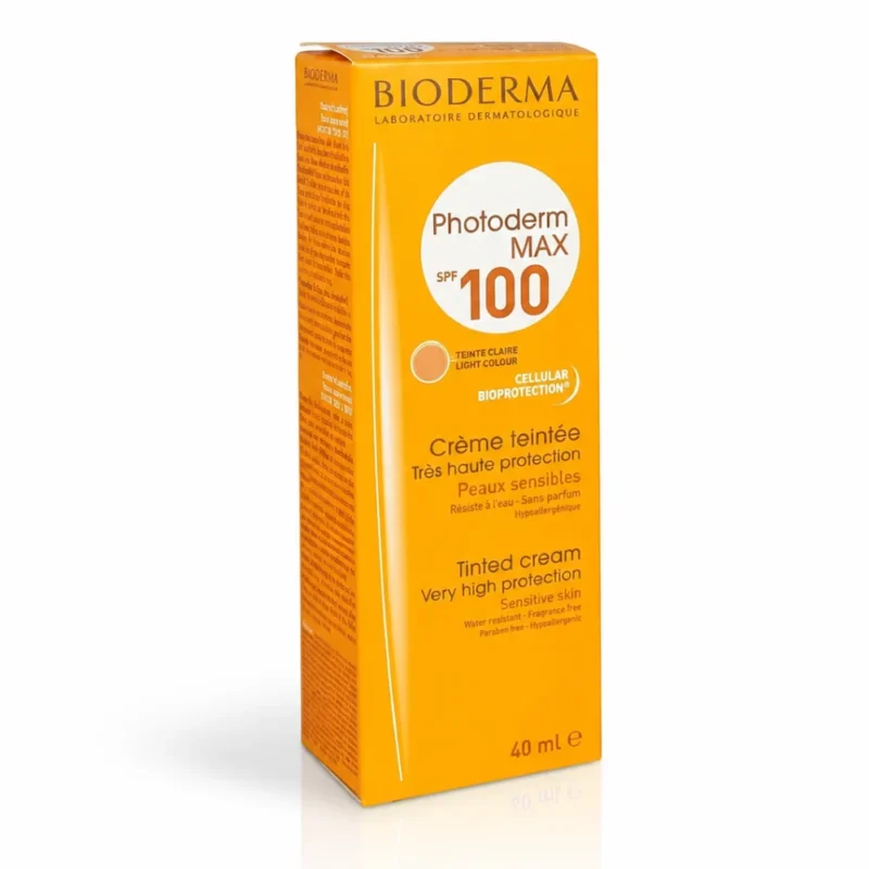 BIODERMA-PHOTODERM-MAX-CREME-TEINTE-CLAIRE-SPF-100-40ML_Bpharma tunisie