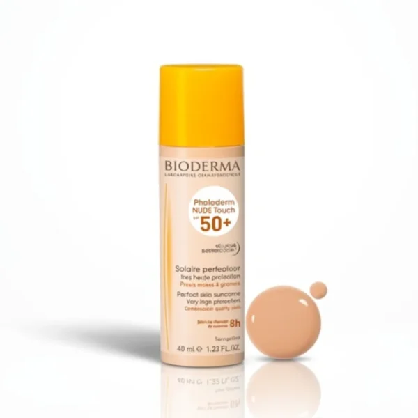 BIODERMA-Photoderm-NUDE-Touch-SPF-50-Teinte-Claire-40ml_Bpharma tunisie
