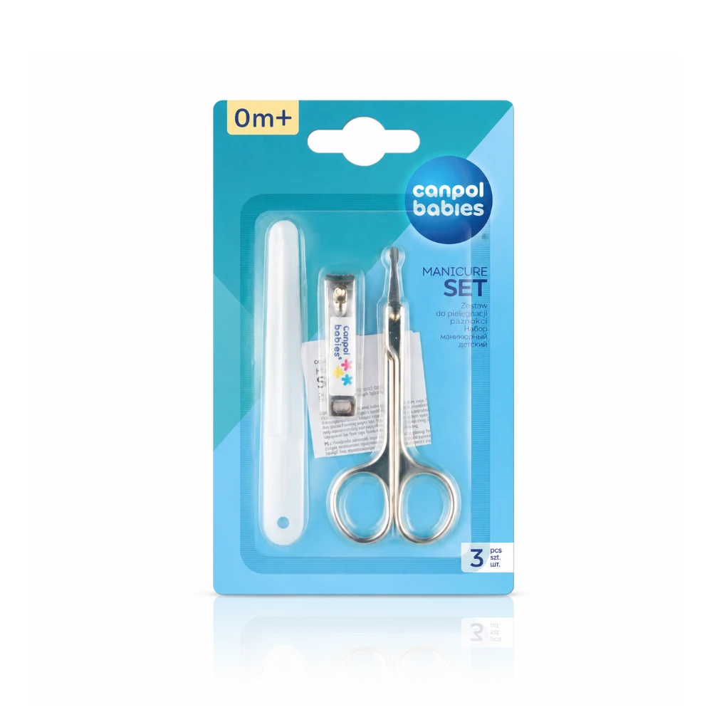 CANPOL BABIES Set Ciseau Bébé Coupe-Ongles Lime CANPOL BABIES Set Ciseau Bébé Coupe-Ongles Lime
