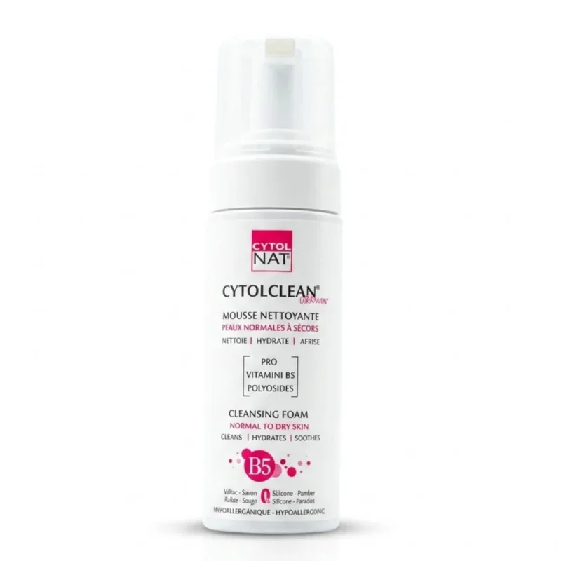 CYTOL CLEAN Mousse Nettoyante Peaux Normales à Sèches 150 ml