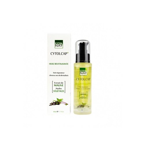 Huile revitalisante cheveux CYTOLNAT CYTOLCAP 50 ml pour cheveux secs et abîmés