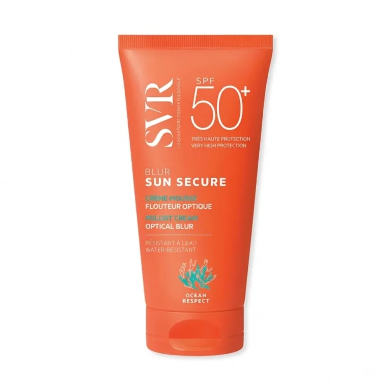 Crème solaire visage invisible SVR Sun Secure Blur SPF50+ effet flouteur._Bpharma tunisie