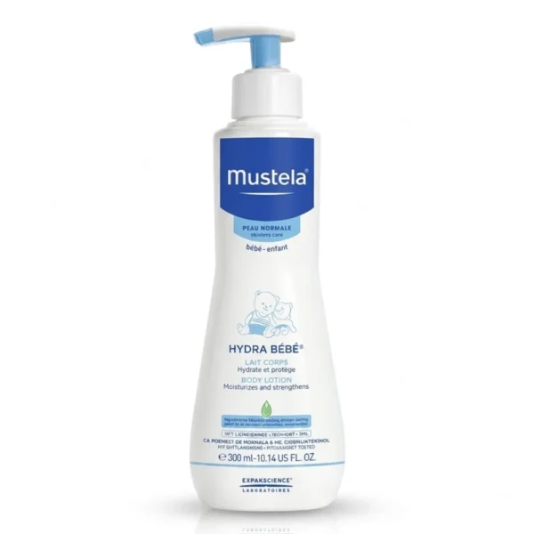 MUSTELA-HYDRA-BEBE-LAIT-CORPS-PEAUX-NORMALES-300ML-1_Bpharma tunisie