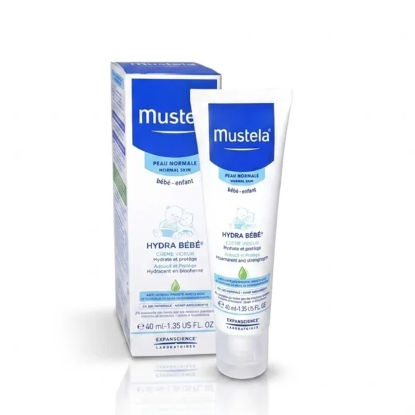 MUSTELA-Hydra-Bebe-Creme-Visage-40ml-1_Bpharma tunisie