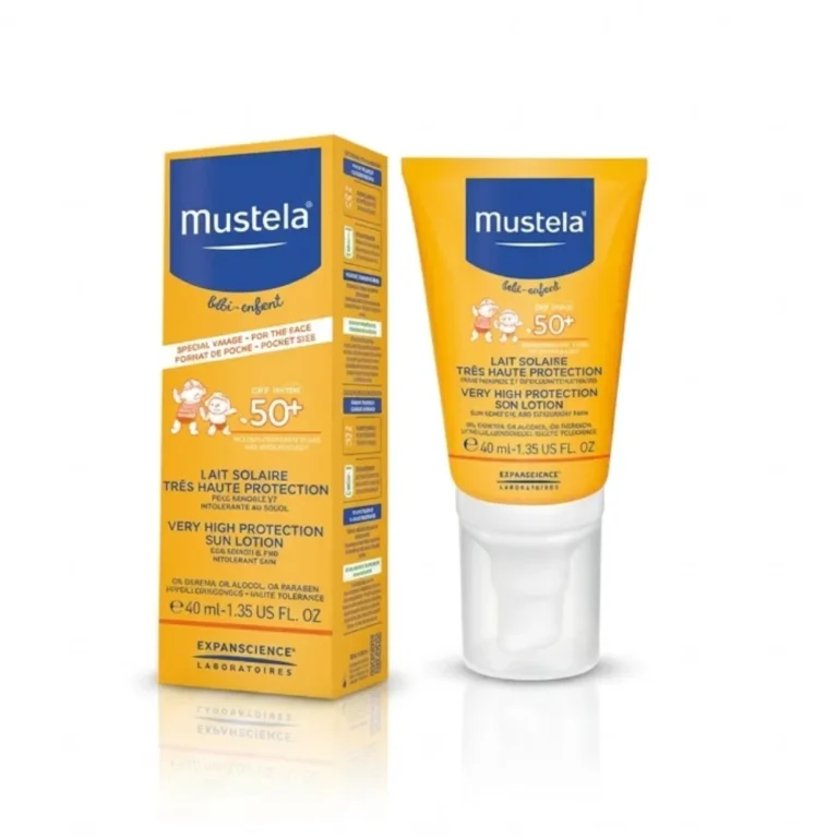 MUSTELA-Lait-solaire-tres-haute-protection-40ml_Bpharma tunisie
