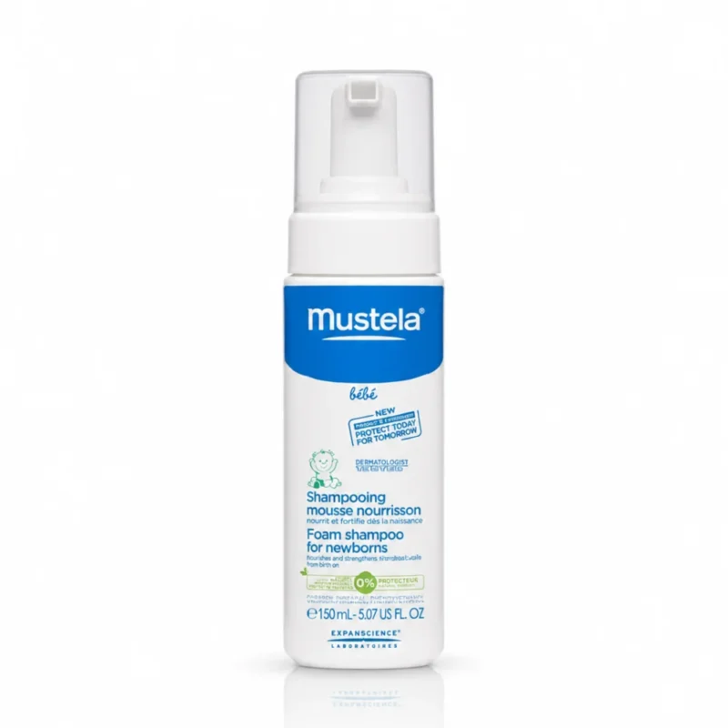 MUSTELA-Shampooing-Mousse-Nourrissant-150ml-1_Bpharma tunisie