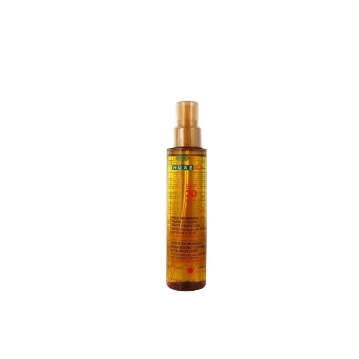 NUXE-Sun-Huile-Bronzante-visage-et-corps-SPF30-150ml.jpg NUXE Sun Huile Bronzante visage et corps SPF30, 150ml – Image 1
