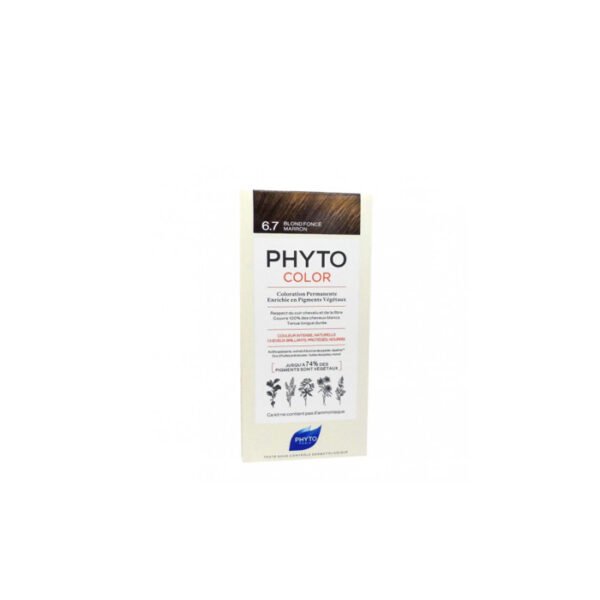 PHYTO PHYTOCOLOR 6.7 BLOND FONCE MARRON, 1 KIT