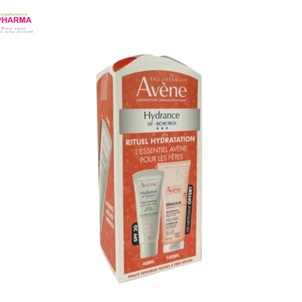 AVÈNE PACK HYDRANCE UV RICHE + GEL XERACALM 100ML OFFERT