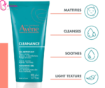 AVENE CLEANANCE GEL NETTOYANT 200ML – Image 2