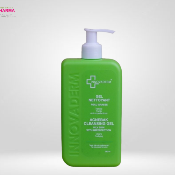 INNOVADERM GEL NETTOYANT PEAU GRASSE ANTI-IMPERFECTIONS 380 ML