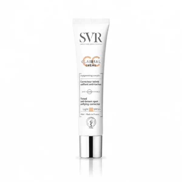 SVR CLAIRIAL CC CREME LIGHT SPF50 40ML
