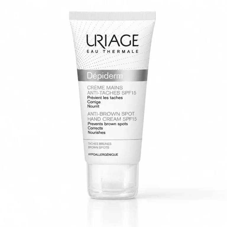 URIAGE-DEPIDERM-CREME-MAINS-ANTI-TACHES-BRUNES-SPF15-50ML-1_Bpharma tunisie