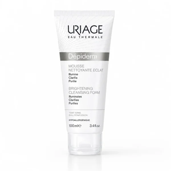 URIAGE-DEPIDERM-Mousse-Nettoyante-Clarifiante100ml-1_Bpharma tunisie