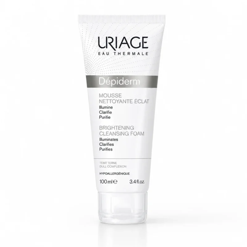 URIAGE-DEPIDERM-Mousse-Nettoyante-Clarifiante100ml-1_Bpharma tunisie