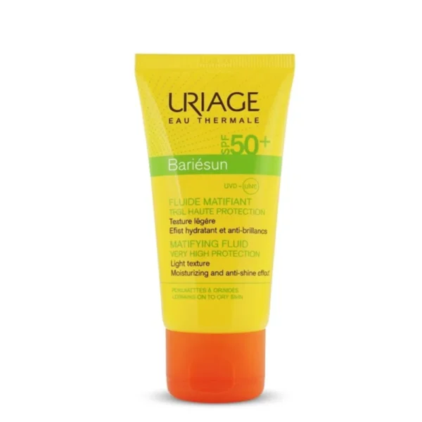 Uriage-Bariesun-Mat-Fluide-SPF50-50ml-1_Bpharma tunisie