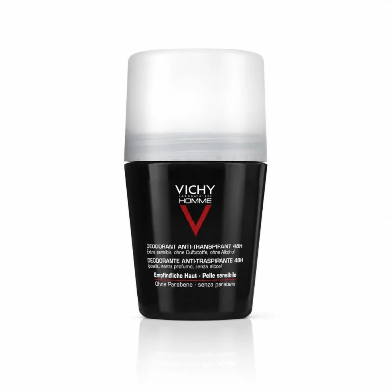 VICHY DEODORANT HOMME PEAUX SENSIBLES 50ML