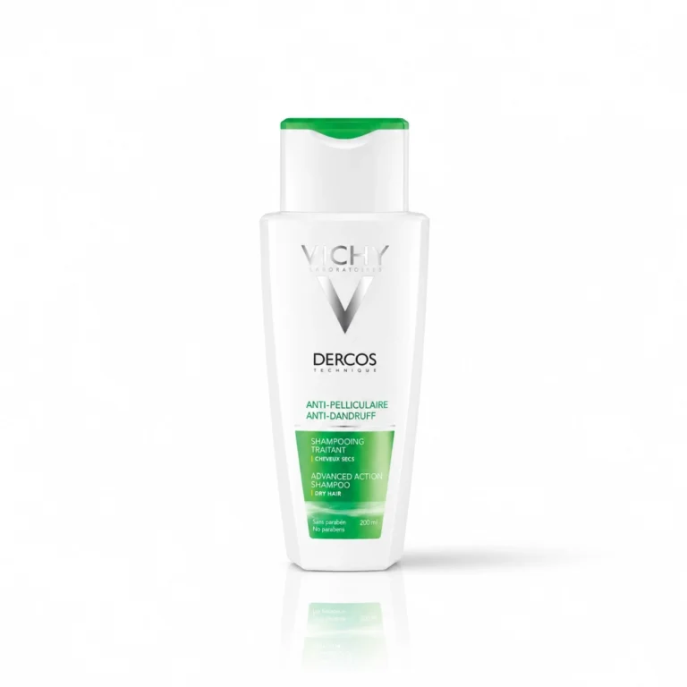 VICHY DERCOS ANTI-PELLICULAIRE SHAMPOOING TRAITANT CHEVEUX SECS 200ML