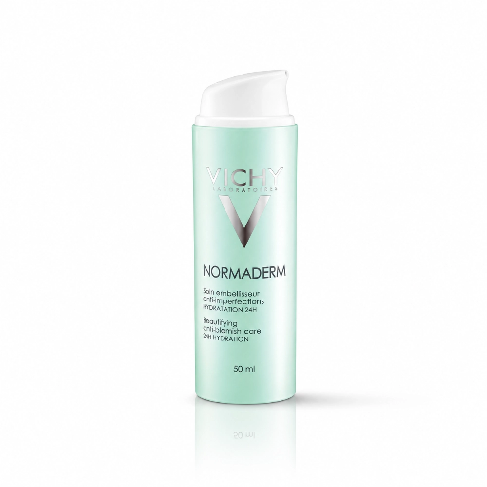 VICHY NORMADERM SOIN EMBELLISSEUR ANTI-IMPERFECTIONS HYDRATATION 24H, 50ml VICHY NORMADERM SOIN EMBELLISSEUR ANTI-IMPERFECTIONS HYDRATATION 24H, 50ml