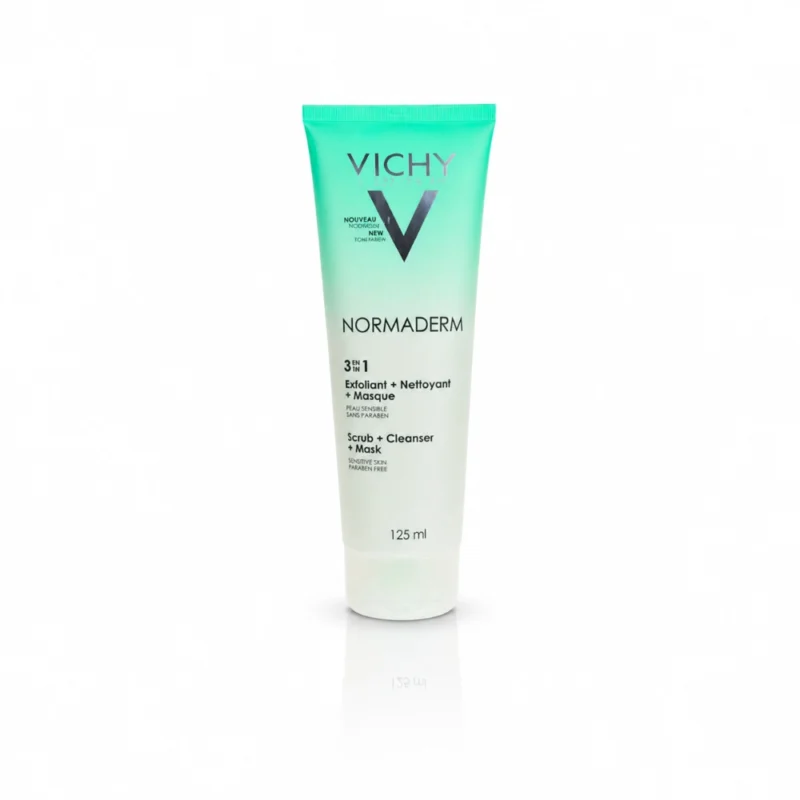 VICHY NORMADERM tri-activ 3 en 1, 125ml