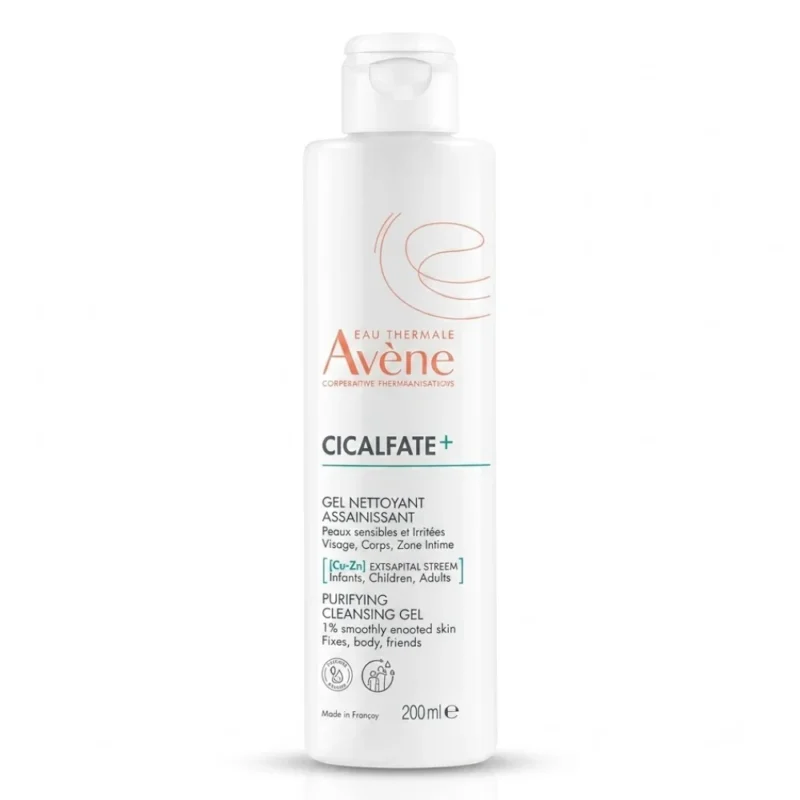 avene-cicalfate-gel-nettoyant-assainissant-200ml_Bpharma tunisie