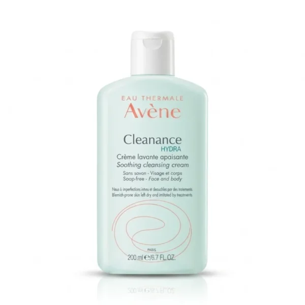 avene-cleanance-hydra-creme-lavante-apaisante-200ml_Bpharma tunisie