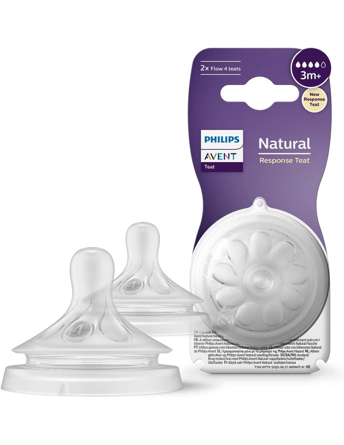 avent-2-tetines-naturel-response-3m-debit-4.jpg AVENT TETINE NATURAL 2PIECES 3M+ REF SCY964/02 – Image 1