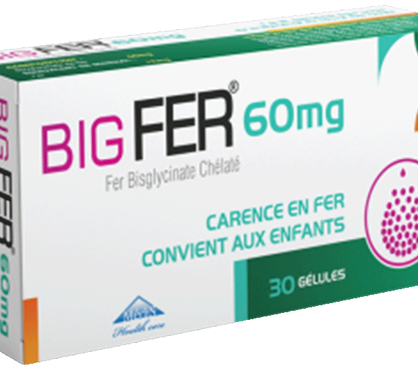 Big Fer 60mg 30 gélules