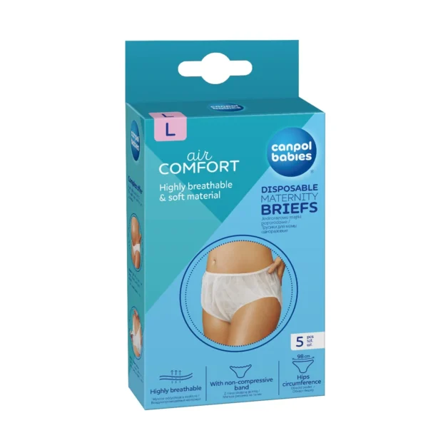CANPOL BABIES 5 CULOTTES DE MATERNITE JETABLES L REF 9/599