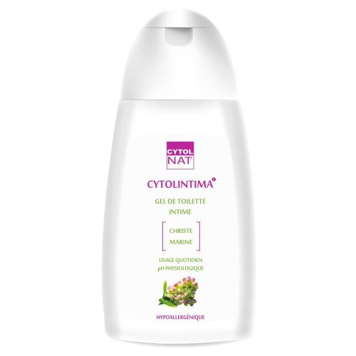 Gel intime doux CYTOLNAT CYTOLINTIMA 100 ml pour hygiène intime quotidienne