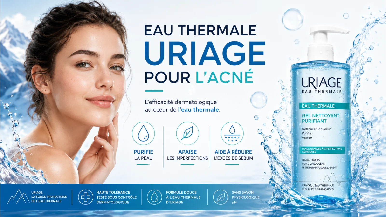 banner uriage eau thermale