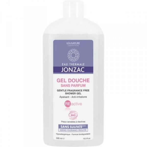 ONZAC Gel Douche Sans Parfum Réactive Bio 500ml