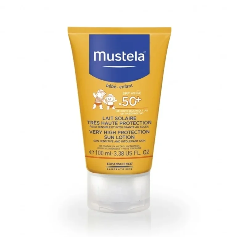 mustela-lait-solaire-tres-haute-protection-spf50-100ml_Bpharma tunisie