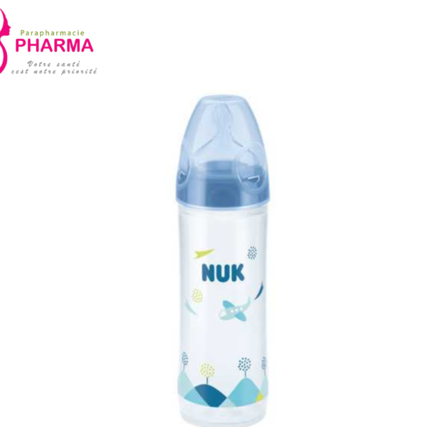 NUK BIBERON VERRE NEW CLASSIC 0-6M 240ML