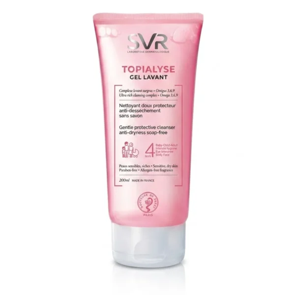SVR TOPIALYSE GEL LAVANT 200ML_Bpharma tunisie