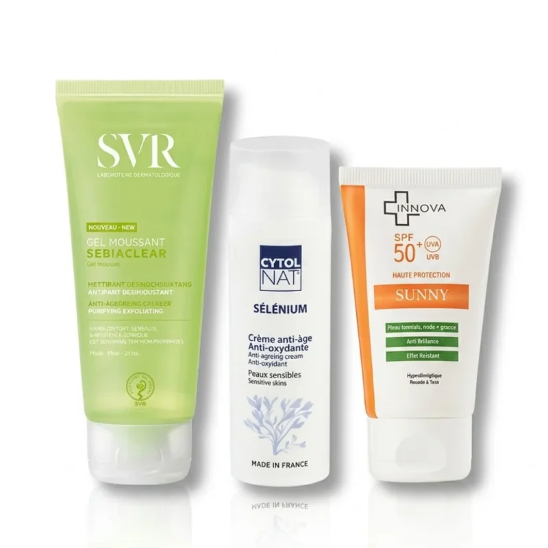 Pack Pure & Confort – Peau Grasse_Bpharma tunisie