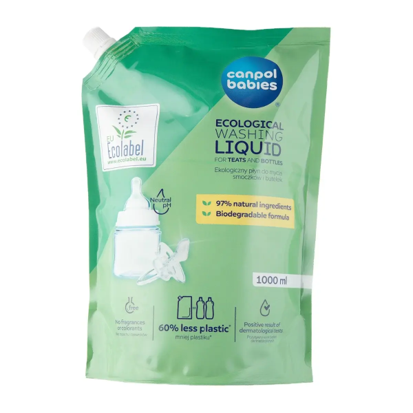 CANPOL BABIES LIQUIDE DE RINCAGE 1L – HYGIÈNE ET SÉCURITÉ POUR VOTRE BÉBÉ
