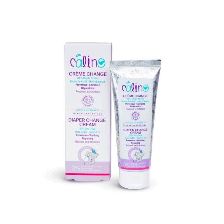 Crème de change bébé Calino peaux sèches 75gr – protectrice et réparatrice pour le siège